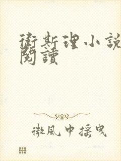 卫斯理小说在线阅读