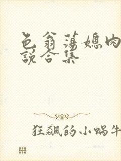 色翁荡媳肉欲小说合集