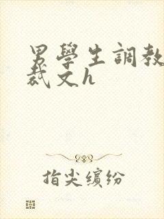 男学生调教男总裁文h
