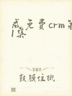 成免费crm第1集