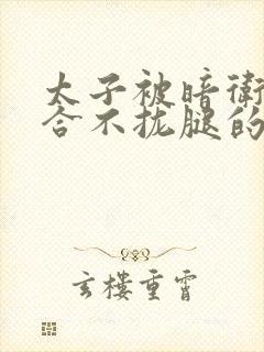 太子被暗卫c到合不拢腿的后果