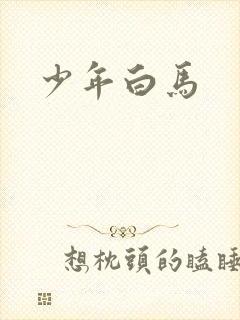 少年白马