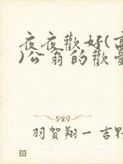 夜夜欢好(高h)公翁的欢爱