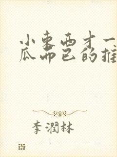 小东西才一根黄瓜而已的推荐书封面