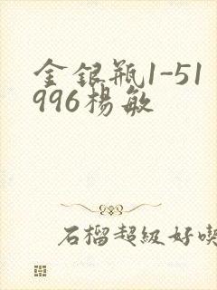 金银瓶1-51996杨敏