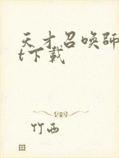 天才召唤师txt下载