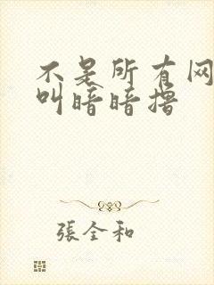 不是所有网站都叫暗暗撸