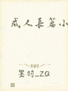 成人长篇小说封面