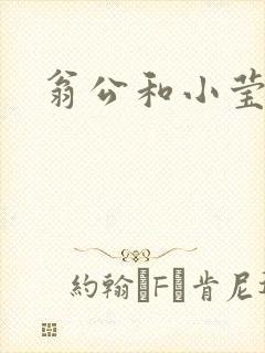 翁公和小莹