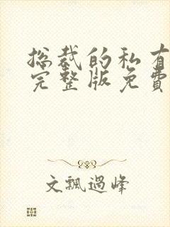 总裁的私有宝贝完整版免费阅读