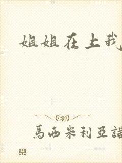 姐姐在上我在下