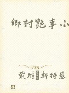乡村艳事小说