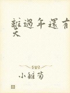 离过年还有多少天