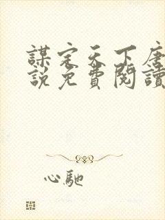 谋定天下唐诚小说免费阅读