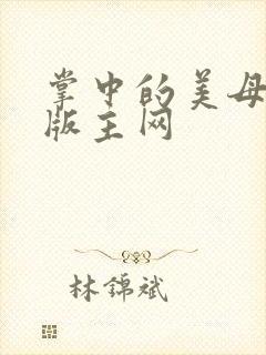 掌中的美母第一版主网