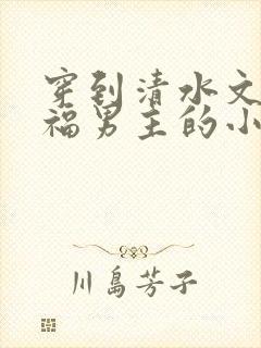 穿到清水文里造福男主的小说