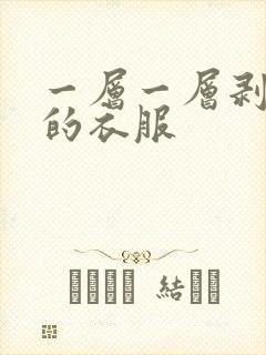 一层一层剥开我的衣服