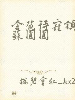 含苞待宠镇国公苏圆圆封面