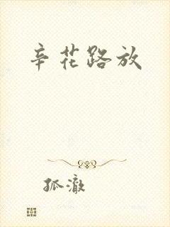 辛花路放