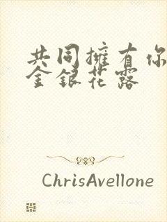 共同拥有你by金银花露