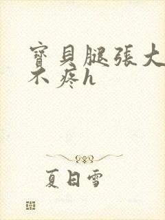 宝贝腿张大点就不疼h