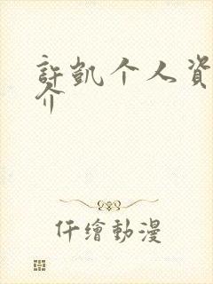 许凯个人资料简介