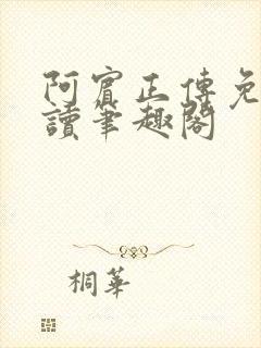 阿宾正传免费阅读笔趣阁