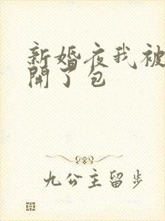 新婚夜我被伴郎开了包封面
