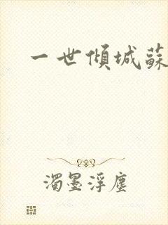 一世倾城苏小暖