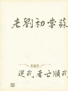 老刘初尝苏荷媳