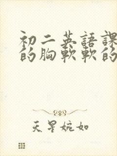 初二英语课代表的胸软软的