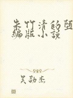 朱竹清的堕落改编版小说