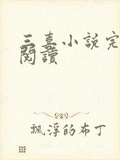 三喜小说完整版阅读