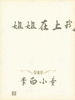 姐姐在上我在下