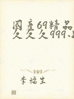国产69精品久久久久999小说