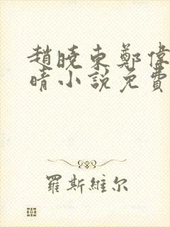 赵晓东郑伟吴雪晴小说免费阅读