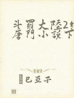 斗罗大陆2绝世唐门小说下载