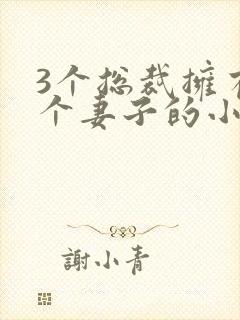 3个总裁拥有一个妻子的小说