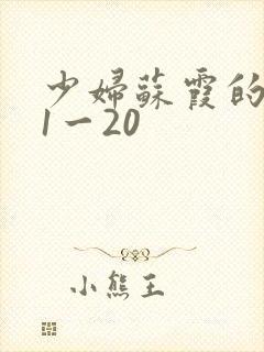 少妇苏霞的沉沦1一20