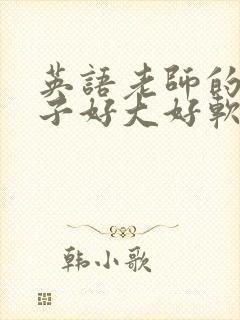 英语老师的小兔子好大好软水