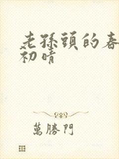 老孙头的春天林初晴