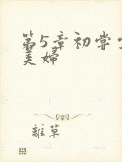 第5章初尝云雨美妇