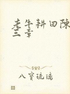 老牛耕田陈雪第三章