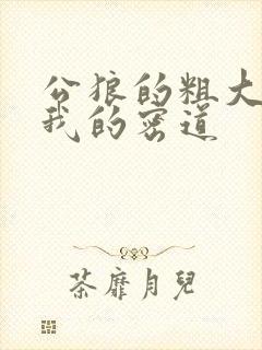 公狼的粗大挺进我的密道