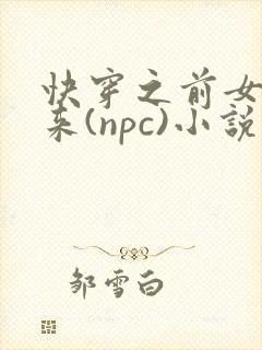 快穿之前女友归来(npc)小说免费阅读
