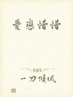 爱恋惜惜