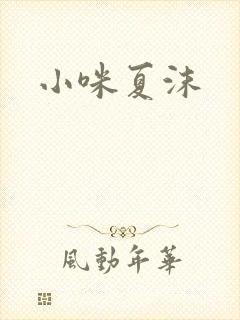 小咪夏沫