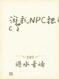 游戏NPC把我c了