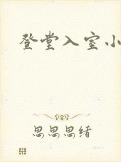 登堂入室小说