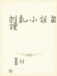 杂乱小说目录阅读